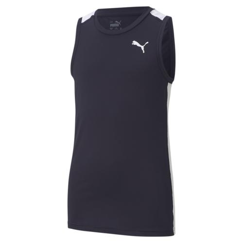 Puma Cross the Line Slvs 2.0 Y - Puma New Navy-Puma White (Grösse: 140)