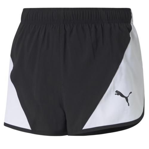 Puma Cross the LIne Split Short 2.0 Y - Puma Black-Puma White (Grösse: 164)
