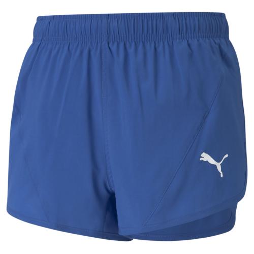 Puma Cross the LIne Split Short 2.0 Y - Team Power Blue (Grösse: 128)