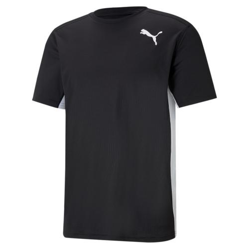 Puma Cross the Line Tee 2.0 - Puma Black-Puma White (Grösse: XL)