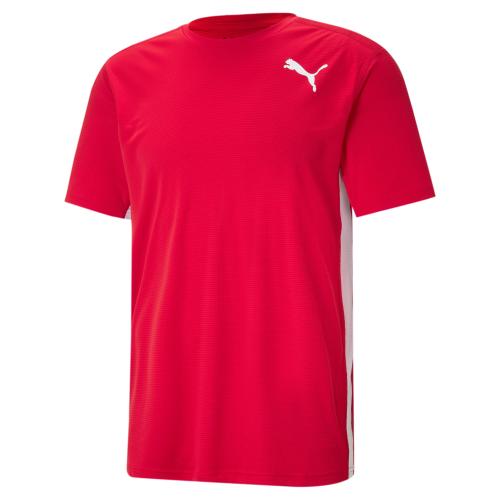 Puma Cross the Line Tee 2.0 - Puma Red-Puma White (Grösse: L)