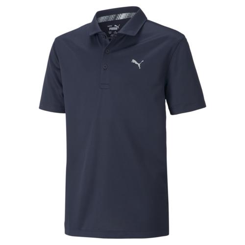 Puma Boys Essential Polo - Navy Blazer (Grösse: 140)