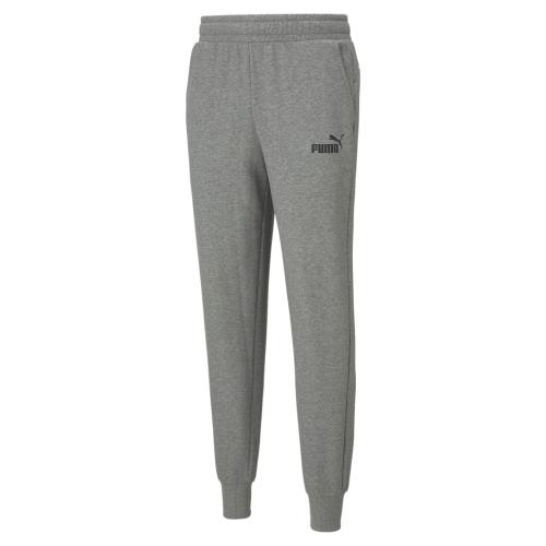 Puma ESS Logo Pants TR cl - Medium Gray Heather (Grösse: M)