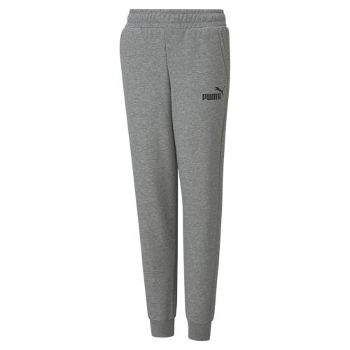 Puma ESS Logo Pants FL cl B - Medium Gray Heather (Grösse: 140)