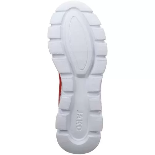 Jako Sneaker Base Mesh - Fiery red