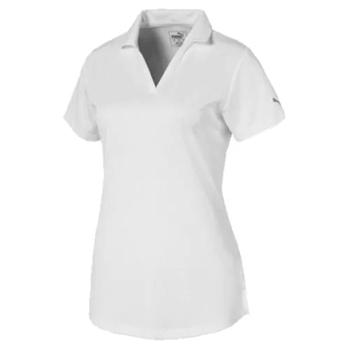 Puma W Icon Golf Polo - Bright White