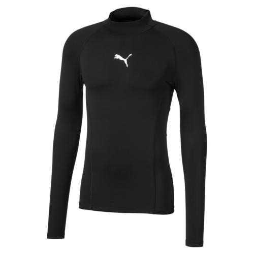 Puma LIGA Baselayer Tee LS Warm - Puma Black (Grösse: XL)