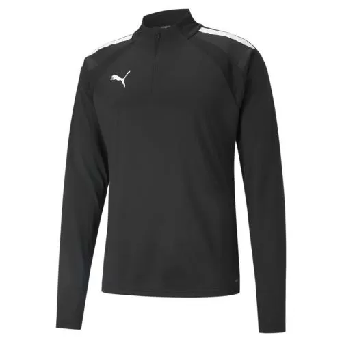 Puma teamLIGA 1/4 Zip Top - Puma Black-Puma White