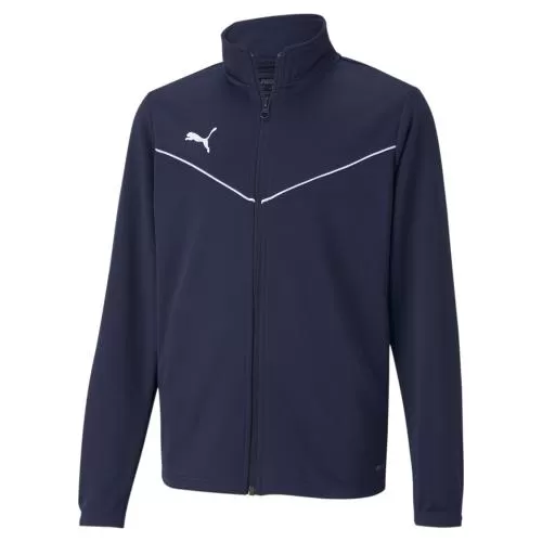 Puma teamRISE Training Poly Jacket Jr - Peacoat-Puma White