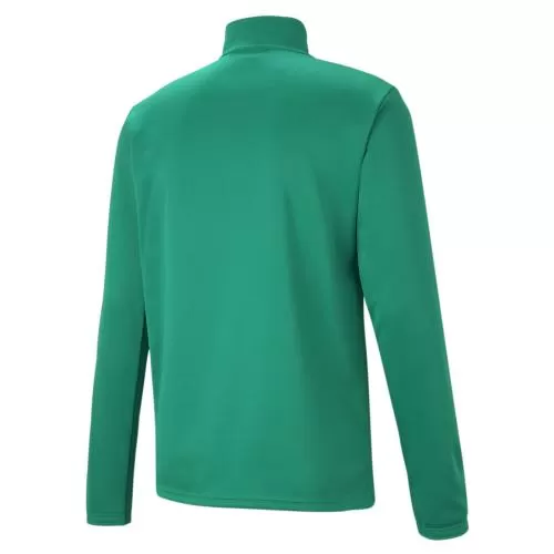 Puma teamRISE 1/4 Zip Top - Pepper Green-Puma White