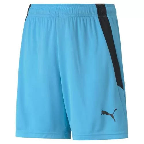 Puma teamLIGA Shorts Jr - Blue Atoll-Puma Black