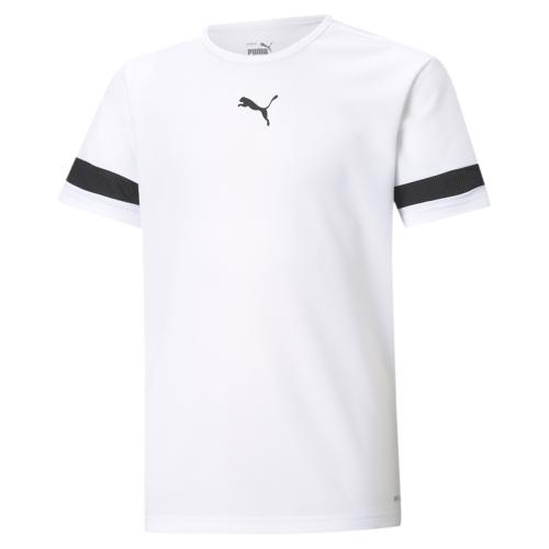 Puma teamRISE Jersey Jr - Puma White-Puma Black-Puma White (Grösse: 164)