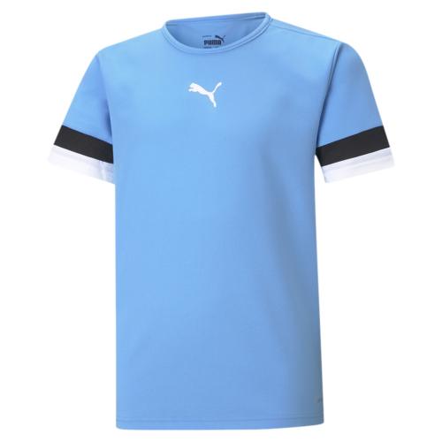 Puma teamRISE Jersey Jr - Team Light Blue-Puma Black-Puma White