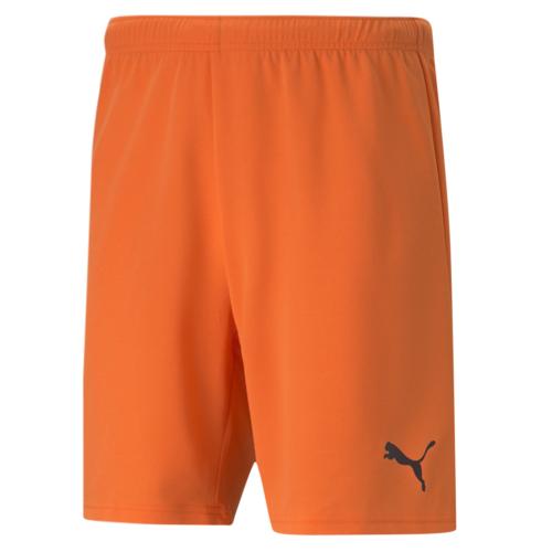 Puma teamRISE Short - GOLDEN POPPY-Puma Black (Grösse: L)