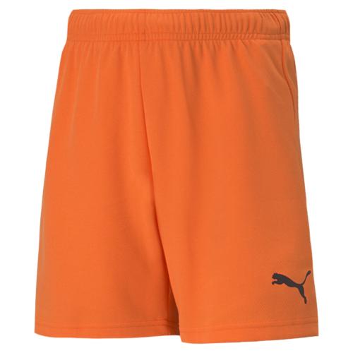 Puma teamRISE Short Jr - GOLDEN POPPY-Puma Black