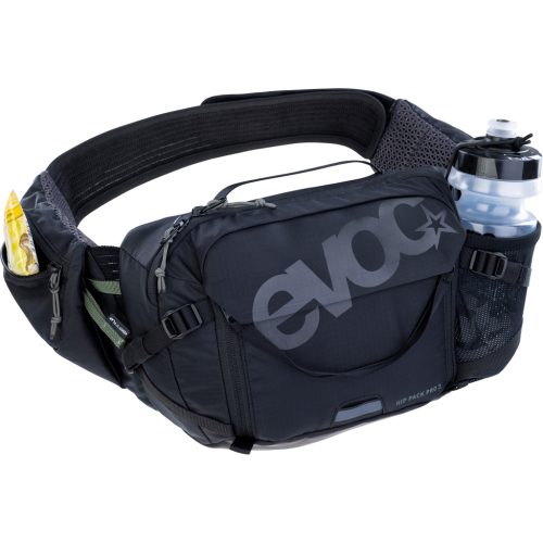 Evoc Hip Pack Pro 3L + 1.5L Bladder SCHWARZ