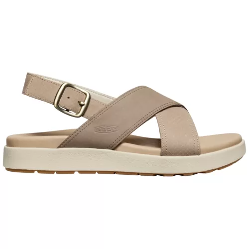 KEEN Damen Elle Luxe Cross Strap BRAUN