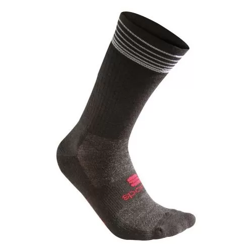 Sportful XC Merino Short Sock - black/white