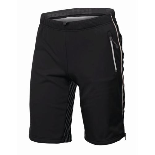 Sportful XC Rythmo Over Short - black/dark gray (Grösse: L)