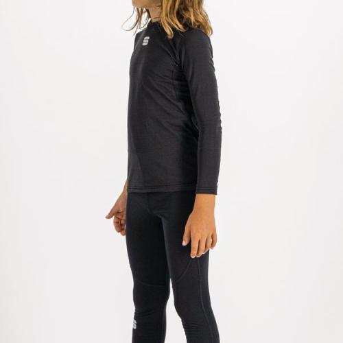 Sportful XC TD Mid Long Sleeve Kid Top - black