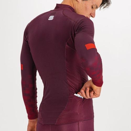 Sportful XC Squadra Jersey - red wine/red rumba