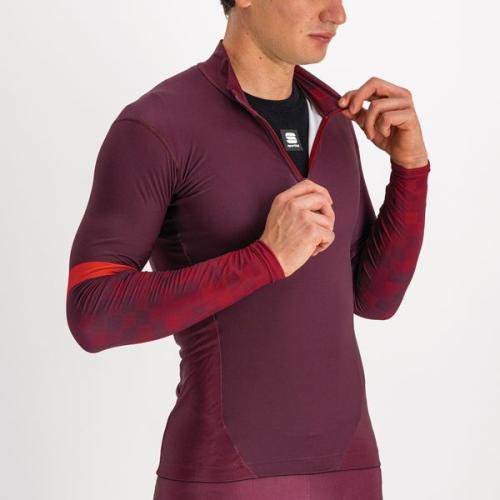 Sportful XC Squadra Jersey - red wine/red rumba