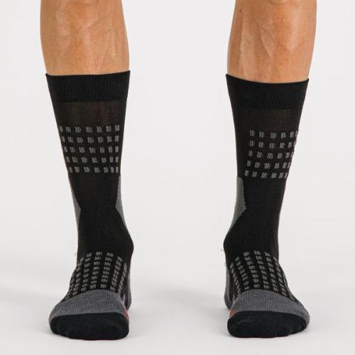 Sportful XC Apex Socks - black/dark grey (Grösse: L-XL)