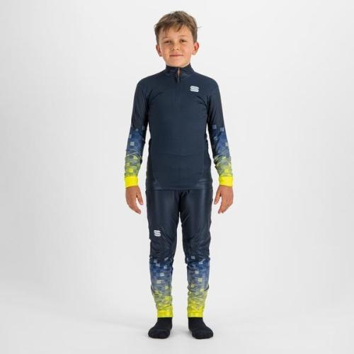Sportful XC Squadra Kid's Jersey – galaxy blue/cedar (Grösse: 10Y)