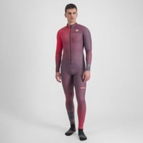 Sportful XC Apex Suit - huckleberry/tango red (Grösse: M)