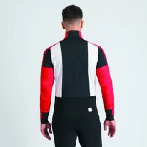 Sportful XC Apex Jacket - tango red/white
