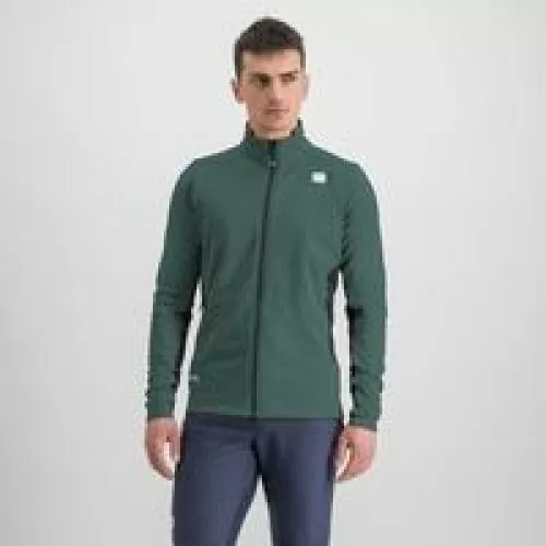 Sportful XC Squadra Jacket - shrub green/galaxy blue