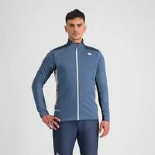 Sportful XC Squadra Jacket - natural gray/galaxy blue