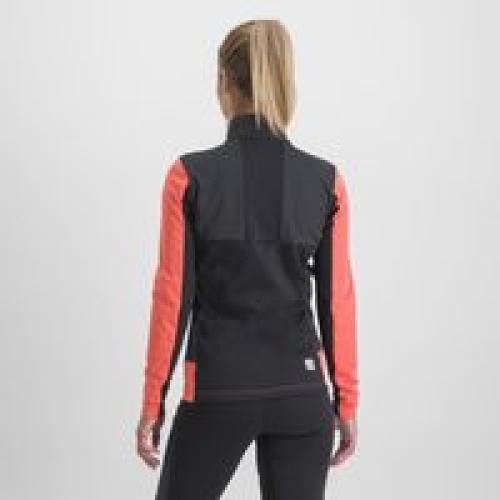 Sportful XC Squadra W Jacket - pompelmo/black