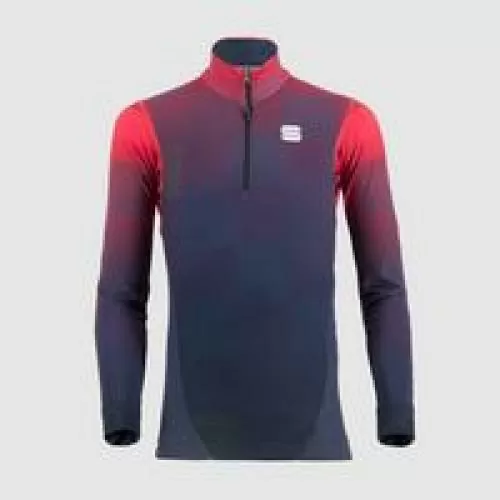 Sportful XC Squadra Kid's Jersey - galaxy blue/tango red