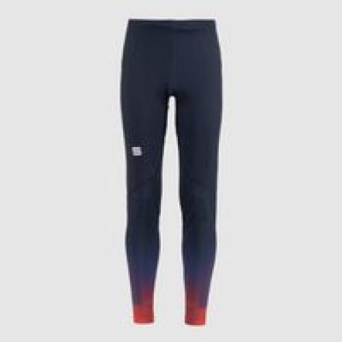 Sportful XC Squadra Kid's Tight - galaxy blue/tango red