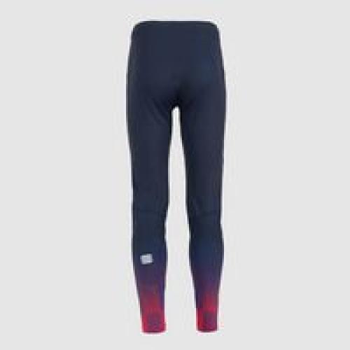 Sportful XC Squadra Kid's Tight - galaxy blue/tango red