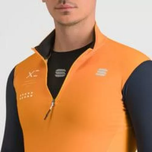 Sportful XC Squadra Jersey - bright marigold/galaxy blue