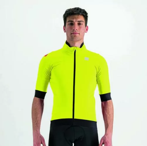 Sportful Fiandre Pro Jacket Short Sleeve - cedar