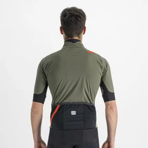 Sportful Fiandre Pro Jacket Short Sleeve - beetle