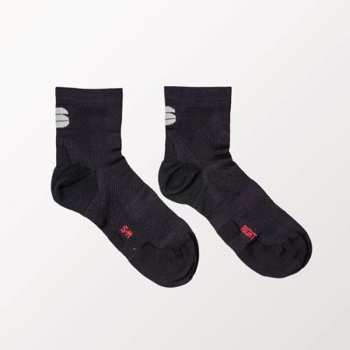 Sportful Pro Race W Socks – black/white (Grösse: L-XL)