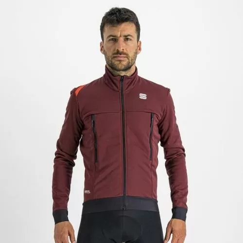 Sportful Fiandre Warm Jacket - red wine