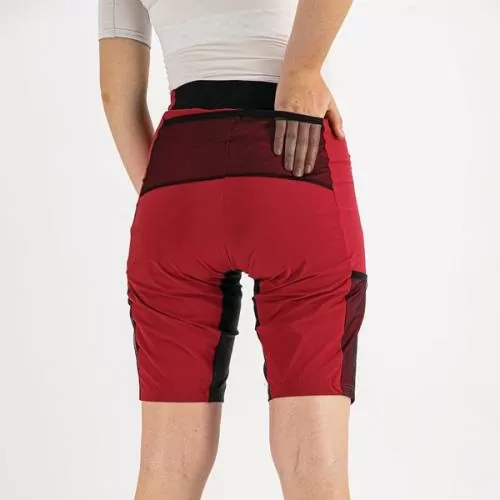 Sportful Supergiara W Overshort - red rumba