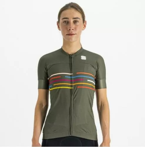 Sportful Vélodrome W Short Sleeve Jersey - beetle