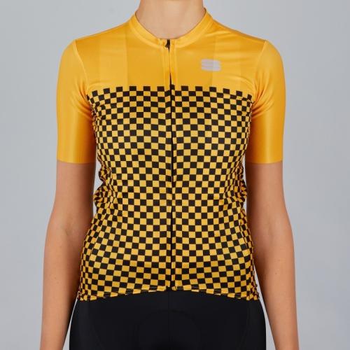 Sportful Checkmate W Jersey – yellow (Grösse: XS)
