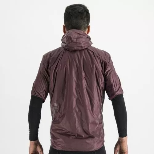 Sportful Supergiara Puffy Short Sleeve - red wine