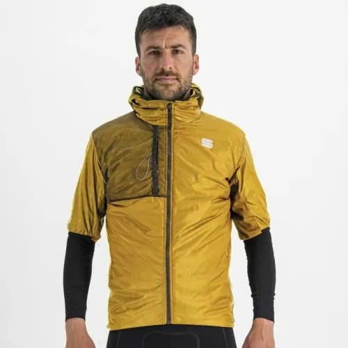 Sportful Supergiara Puffy Short Sleeve - dark gold