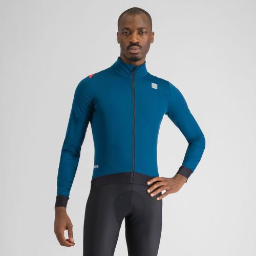 Sportful Fiandre Medium Jacket - teal blu (Grösse: M)