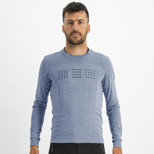 Sportful Giara Tee Long Sleeve - blue sea (Grösse: 3XL)