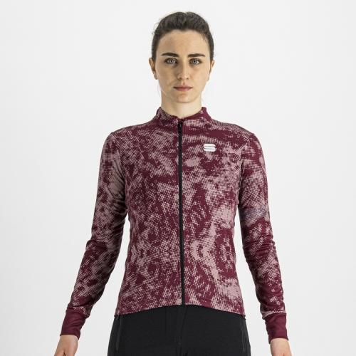 Sportful Escape Supergiara W Thermal Jersey - red wine/mauve (Grösse: S)