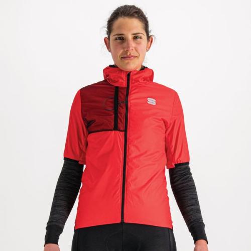 Sportful Supergiara W Puffy Short Sleeve - pompelmo (Grösse: XS)